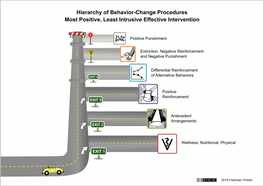 Suggested Hierarchy of Behaviour Change Procedures by Dr. S. Friedman